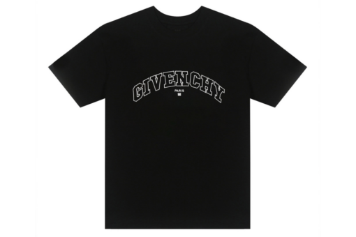 Givenchy T Shirt Black Logo Design