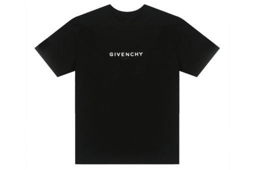 Givenchy T Shirt Black With Logo