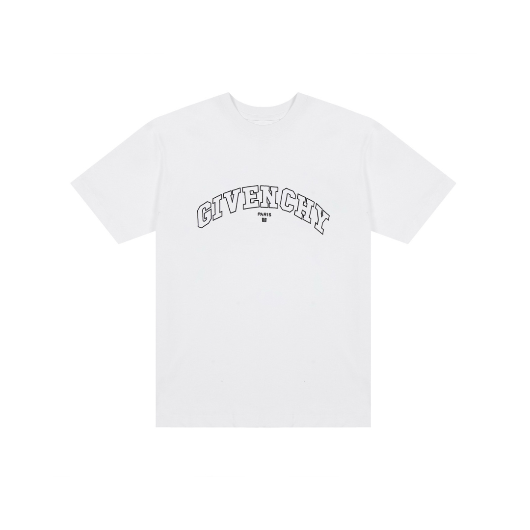 Givenchy T Shirt White Logo Design 2026 | Drip Kickz Givenchy T Shirt White Logo Design