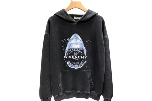 Givenchy Hoodie Black With Monogram Design