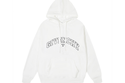 Givenchy Hoodie White With Logo Design
