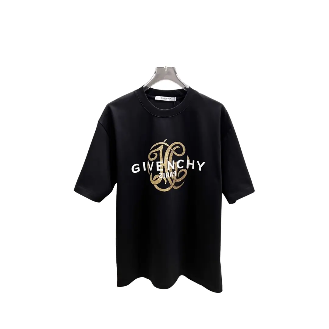 Givenchy Black T Shirt With Monogram Sign 2026 | Drip Kickz Givenchy Black T Shirt With Monogram Sign