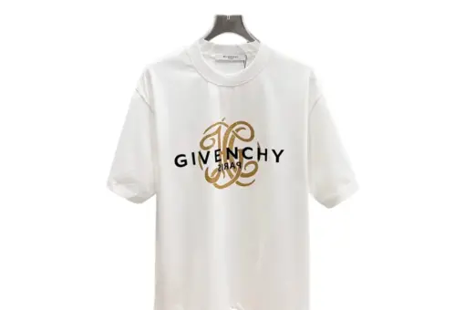 Givenchy White T Shirt With Monogram Sign