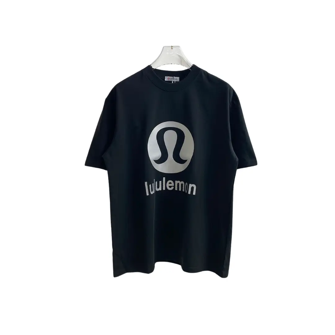 Lululemon T Shirt Black With Monogram Print 2026 | Drip Kickz Lululemon T Shirt Black With Monogram Print