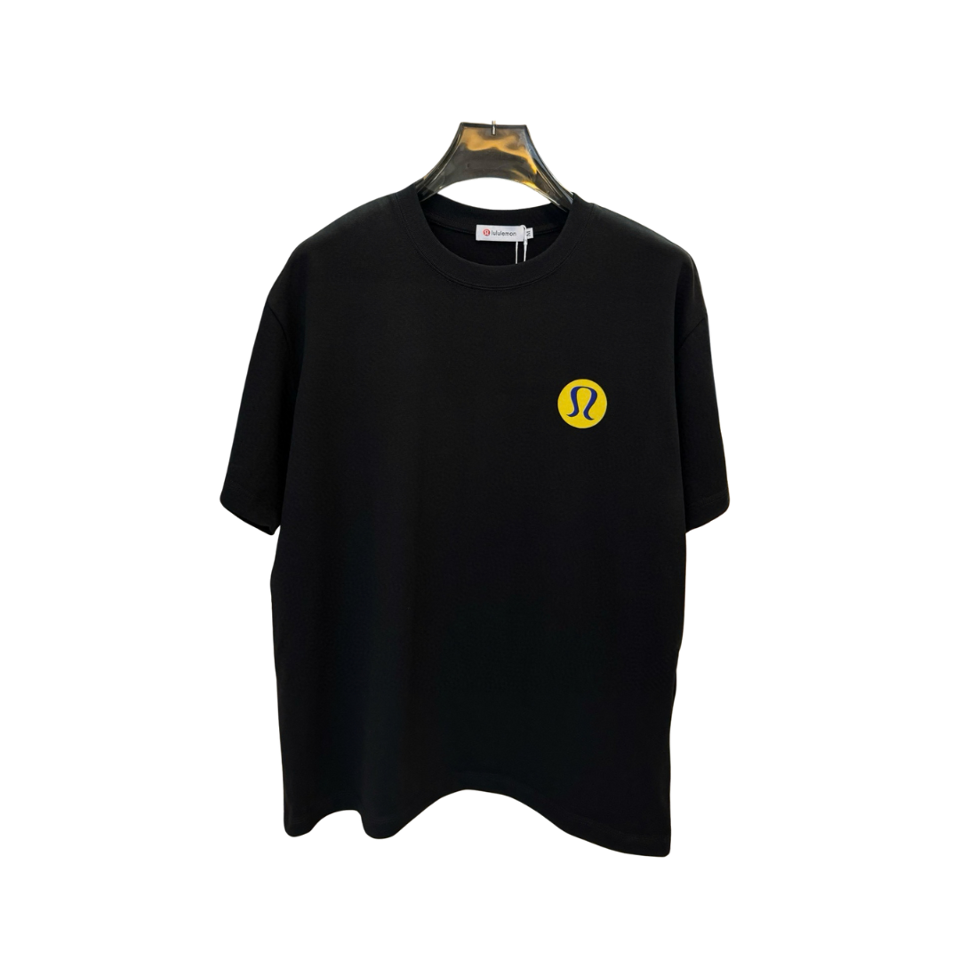 Lululemon Black T Shirt With Yellow Logo 2026 | Drip Kickz Lululemon Black T Shirt With Yellow Logo