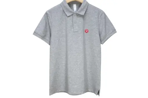 Lululemon Polo T Shirt Gray