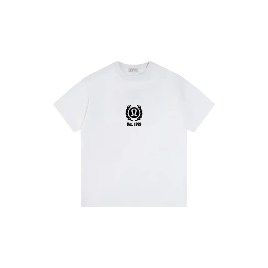 Lululemon T Shirt White With Black Logo 2026 | Drip Kickz Lululemon T Shirt White With Black Logo
