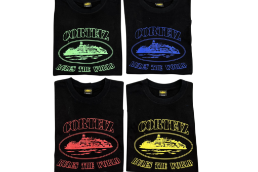 Corteiz Rules The World T-shirt Black