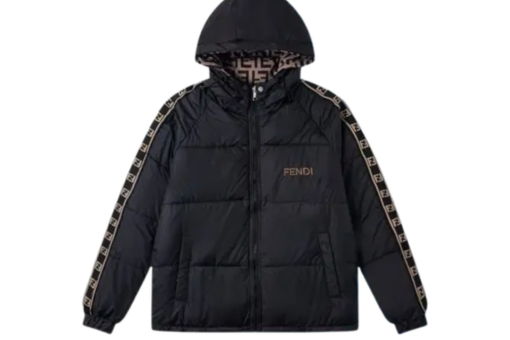 Fendi Reversible Down Puffer Jacket Deep Brown