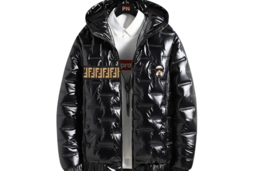 Fendi PN Pro Puffer Jacket Glossy Black