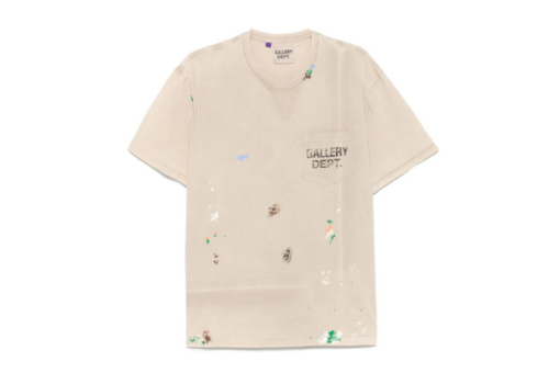 GALLERY DEPT. Vintage Logo Painted T-shirt taupe
