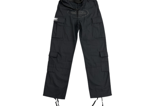 Corteiz Guerillaz Cargo Pants Black