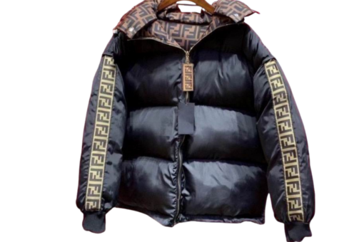 Fendi FF Reversible Down Jacket Black