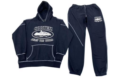 Cortez Hoodie Pants Black