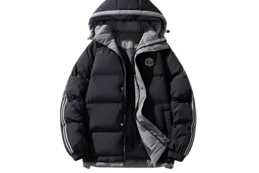 Fendi Down Parkas Jacket Black