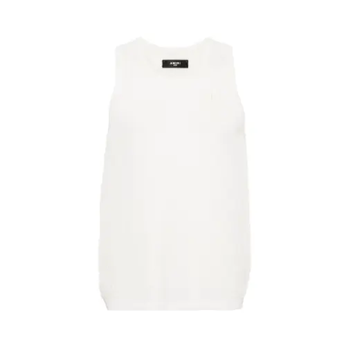 AMIRI logo-embroidered vest top white 2026 | Drip Kickz AMIRI logo-embroidered vest top white