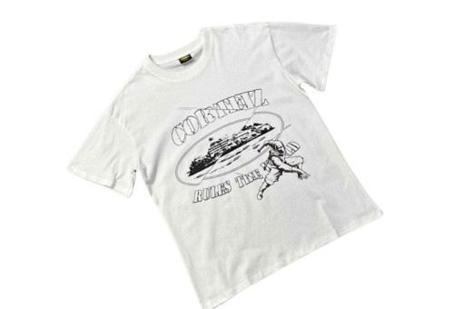 Corteiz Ninja Alcatraz T-Shirt White