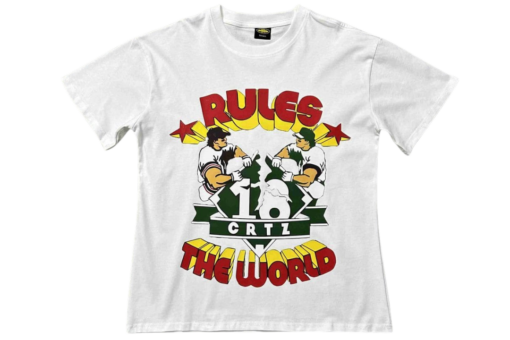 Corteiz Rules The World T-shirt White