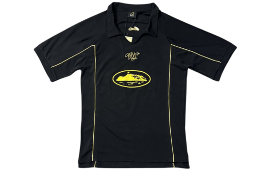 Corteiz Talismo Football Tee Black