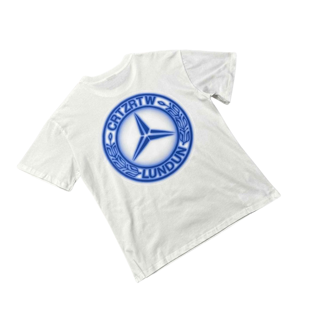 Corteiz Mercedes T-Shirt White 2026 | Drip Kickz Corteiz Mercedes T-Shirt White - Image 2