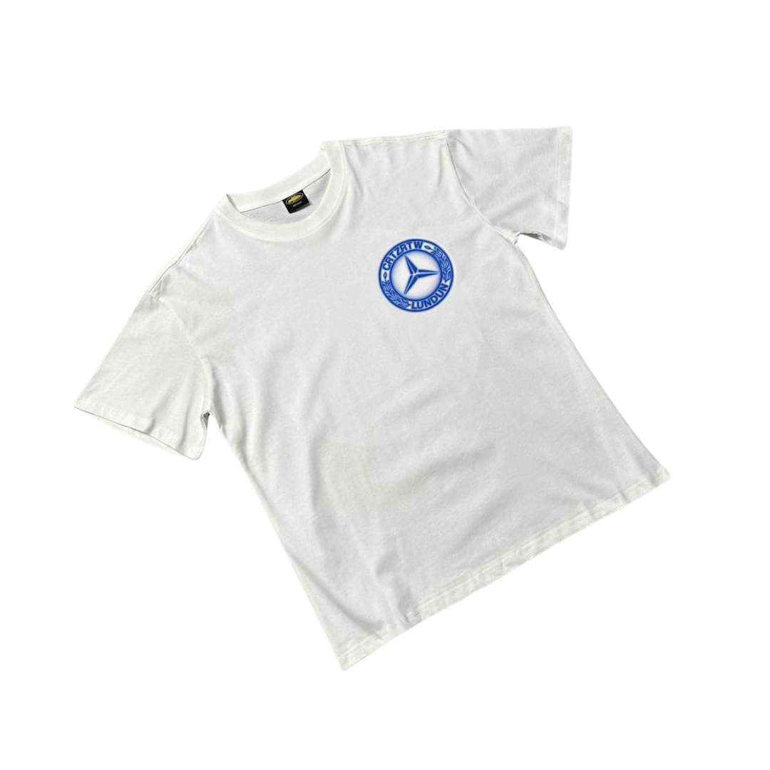 Corteiz Mercedes T-Shirt White 2026 | Drip Kickz Corteiz Mercedes T-Shirt White