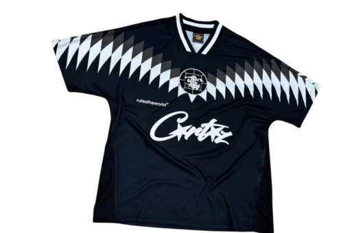 Corteiz Club RTW Football Jersey Black