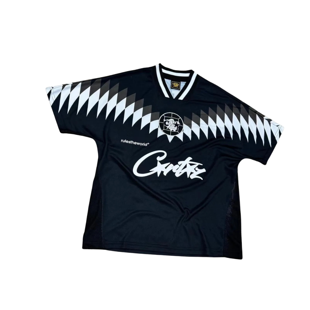 Corteiz Club RTW Football Jersey Black 2026 | Drip Kickz Corteiz Club RTW Football Jersey Black