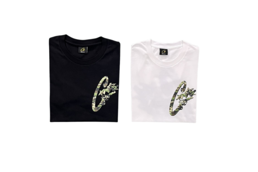 Corteiz Camo Gunslinger Tee Black Camo T-Shirt