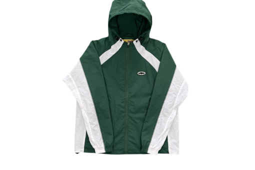 Corteiz Spring White and Green Jacket