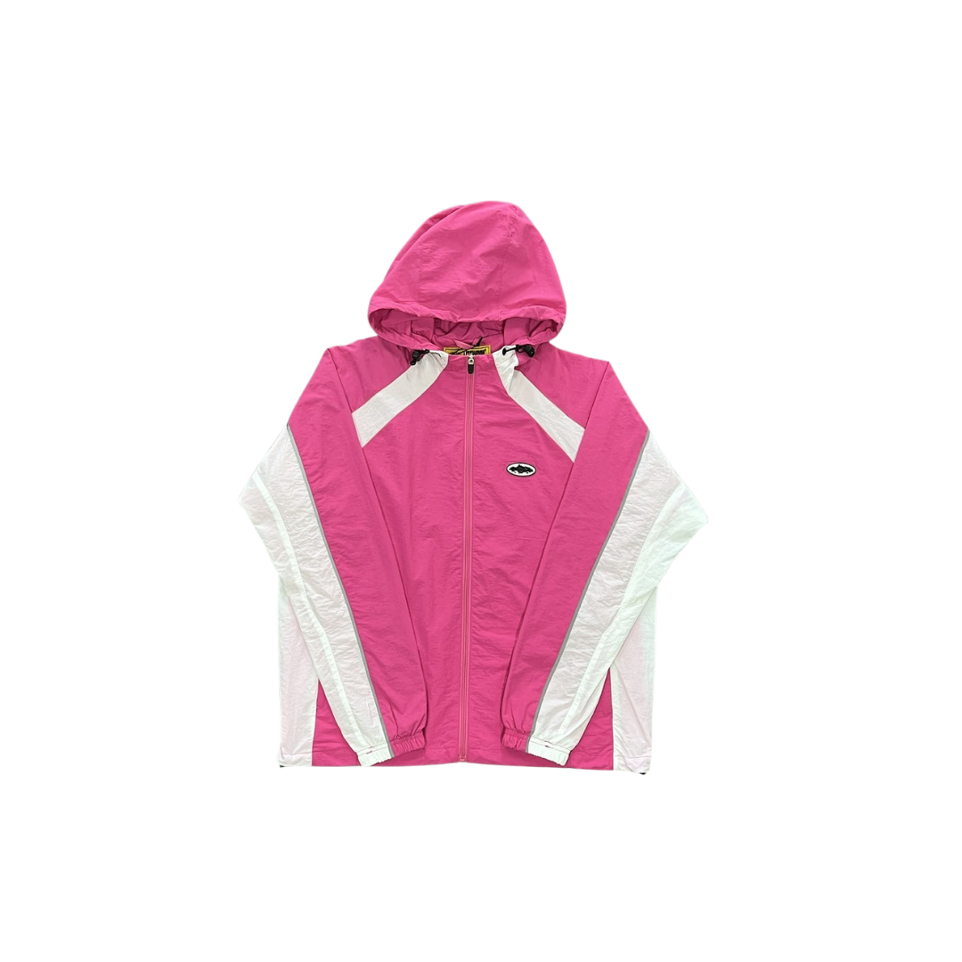 Corteiz Jacket Pink White 2026 | Drip Kickz Corteiz Jacket Pink White