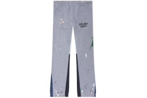 Gallery Dept. Painted Flare Sweat Pants Heather Grey