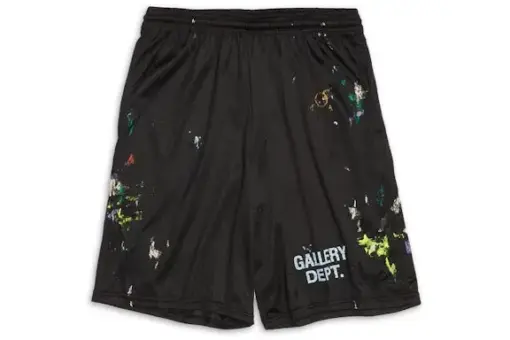 Gallery Dept. Short Studio Gym Paint Black