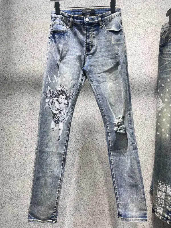 Amiri Jeans Fade White 2026 | Drip Kickz Amiri Jeans Fade White