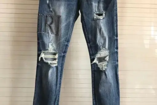 Amiri Jeans Navy Blue