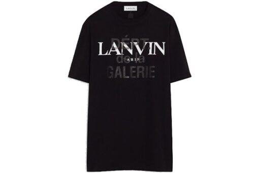 Lanvin x Gallery Dept. Printed T-shirt In French Black