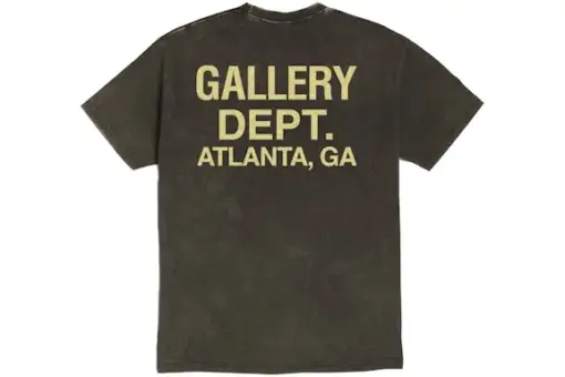 Alternative view of Migos x Gallery Dept. For Culture III YRN T-shirt Washed Black