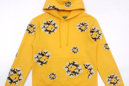Denim Tears Hoodie Yellow