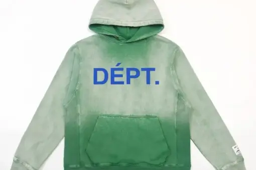 GD Hoodie Green White