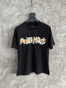 Amiri Cotton T-Shirt Black