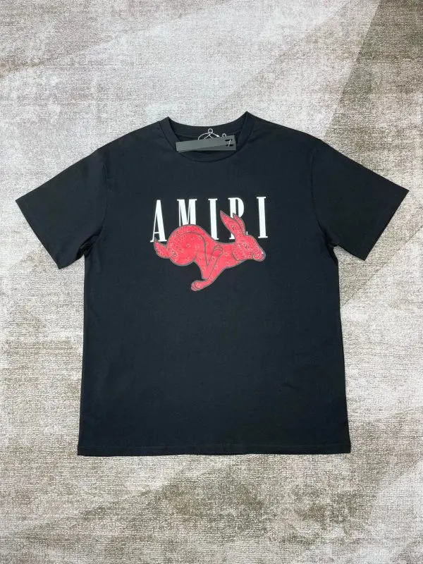 Amiri Logo-Print Cotton T-shirt Black 2026 | Drip Kickz Amiri Logo-Print Cotton T-shirt Black