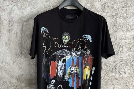 Amiri Wes Lang Blood T-Shirt Black