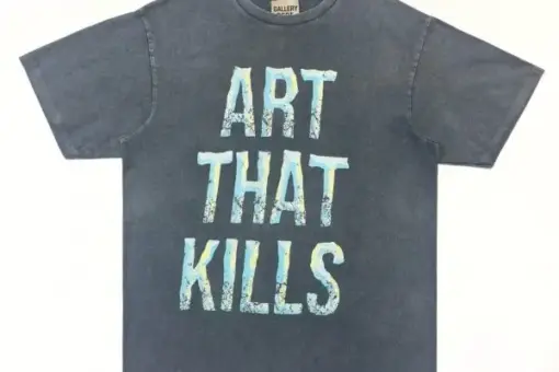 Gallery Dept. ATK Stack Logo T-Shirt Gray