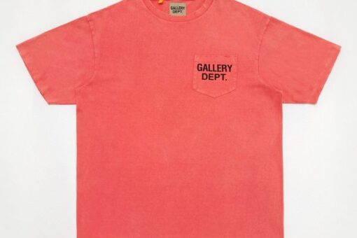 Gallery Dept. Vintage Pocket T-Shirt Orange