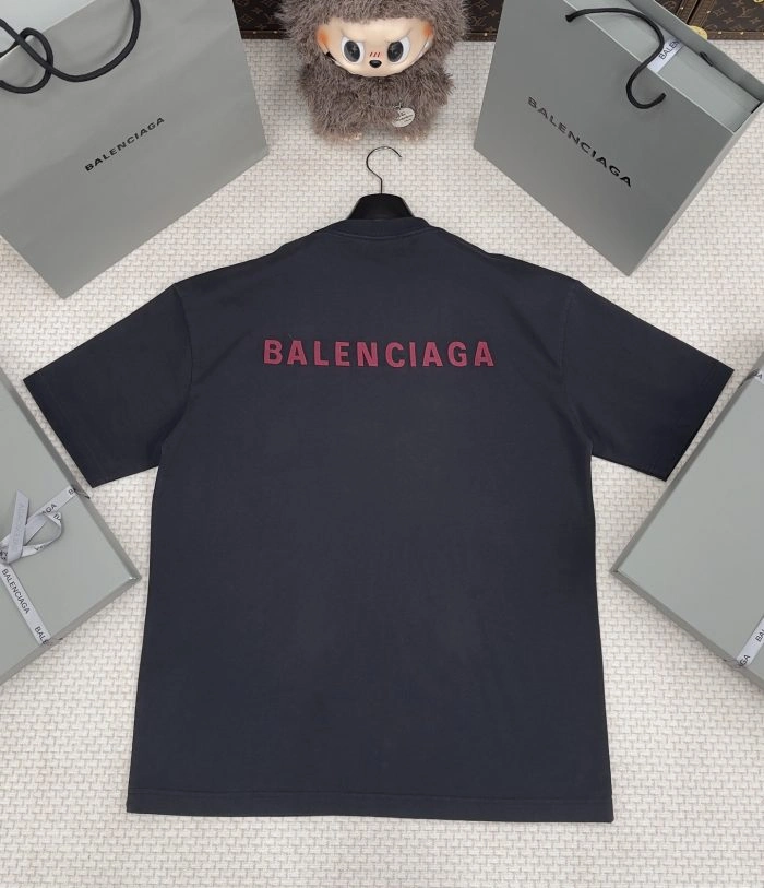 Balenciaga Black Crewneck T Shirt 2026 | Drip Kickz Balenciaga Black Crewneck T Shirt