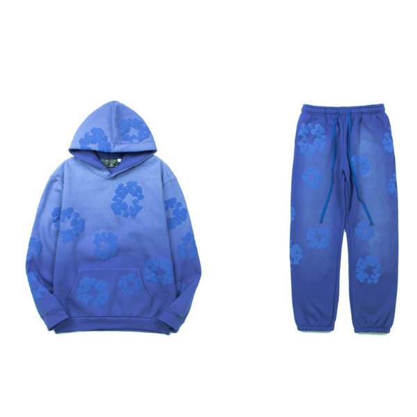 Denim Tears Cotton Tracksuit Wash Blue 2026 | Drip Kickz Denim Tears Cotton Tracksuit Wash Blue