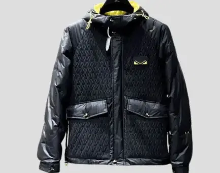 Fendi Puffer Jacket Black
