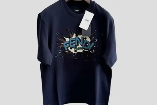 Fendi Navy Blue Fendi T-Shirt