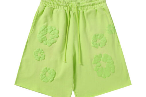 Denim Tears Short Lime Floral Print