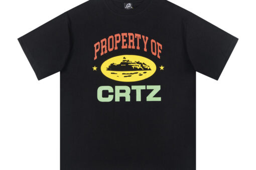 Corteiz Property Of Crtz Carni T-shirt Black
