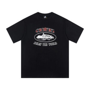 Corteiz 5 Starz Alcatraz Tee Black